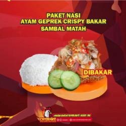 Paket Nasi Crispy Bakar Matah