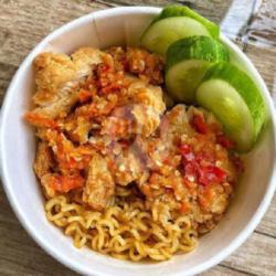 Indomie Chicken Steak Geprek