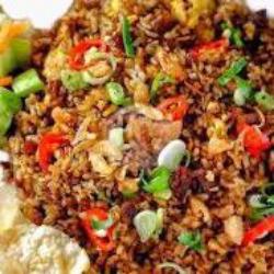 Nasi Goreng Abs (ayam Baso Sosis)