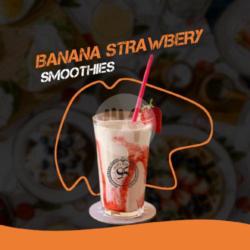 Banana Strawberry Smoothies