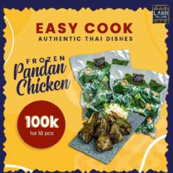 Frozen Pandan Chicken 18pcs