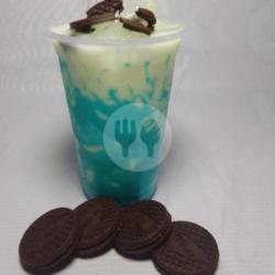 Pop Milk Vanila Blue   Oreo