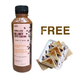 Coffee Latte 250 Ml (free Choco Cheese Toast)