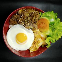 Beef Tenderloin Bulgogi Dobap   Egg