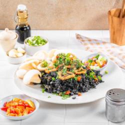 Black Squid Fried Rice