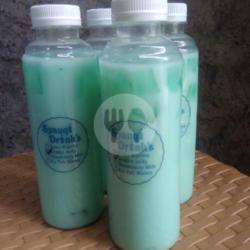 Minuman Jelly Susu Rasa Vanilla Blue