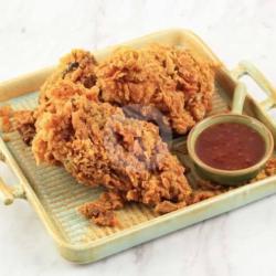 Paket Fried Chicken Bolognese Sauce