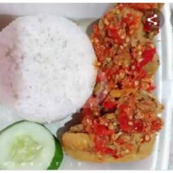 Nasi Telor Geprek