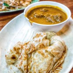 Roti Canai Kuah Kari Kambing