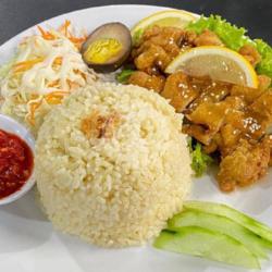 Nasi Hainan Ayam Lemon