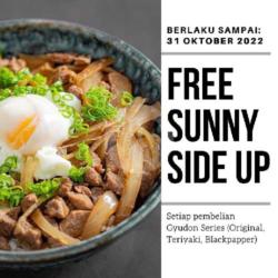 Teriyaki Gyudon   Sunny Side Up