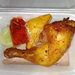 Ayam Paha Utuh Goreng ( Tnpa Nasi )