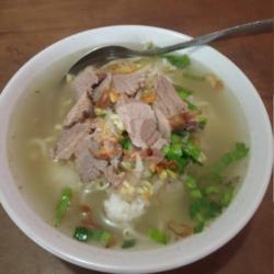 Soto Seger Daging Sapi Komplit (soto   Nasi)