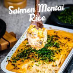 Salmon Mentai Kani Rice Premium