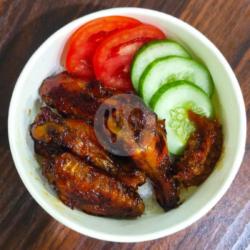 Rice Bowl Sayap Bakar Madu