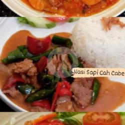 Nasi Sapi Cabe Ijo