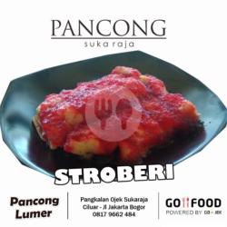 Pancong Setengah Matang Strobery