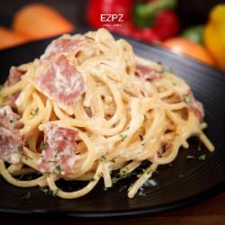 Smoked Beef Carbonara