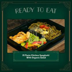 Paket Rte Al Pesto Chicken Spaghetti With Organic Salad