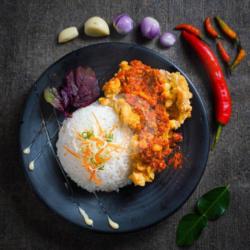 Paket Ayam Geprek Sambal Bawang