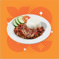 Nasi   Sayap Geprek   Krisbar