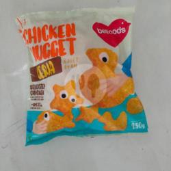 Nugget Ayam Ceria 250gr Frozen Bellfood