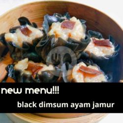 Black Dimsum Ayam Jamur