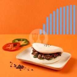 Chicken Black Pepper Sandwich Bao