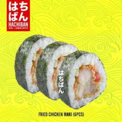 Fried Chicken Maki (6pcs )