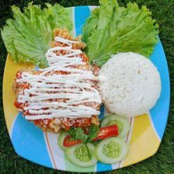 Paket Ayam Geprek Mayo