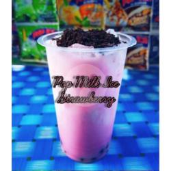 Pop Milk Ice Strawberry