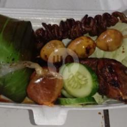 Nasi, Kepala, Sate Telor Puyuh, Sate Usus