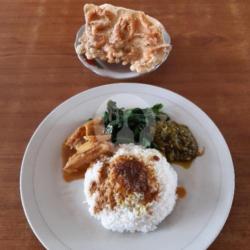 Nasi Padang Peyek Udang