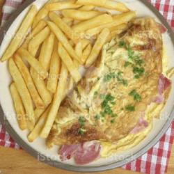 Corned Cheese Omelet