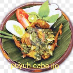 Puyuh Cabe Ijo   Nasi