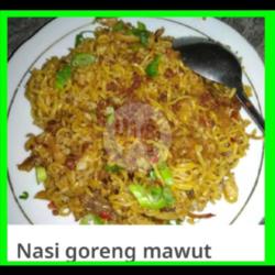 Nasi Mawut Telur (tanpa Ayam)