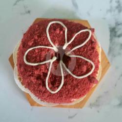 Donat Vanila Red Velvet