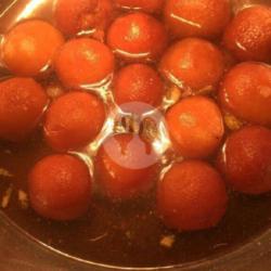 Rosé Gulab Jamun (sugar Syrup Dipped Dessert)