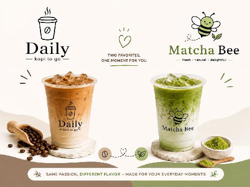Matcha Bee X Daily Kopi To Go, Pesanggrahan