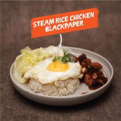 Chicken Rice Blackpepper