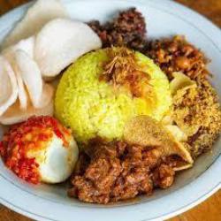 Nasi Uduk Komplit 1