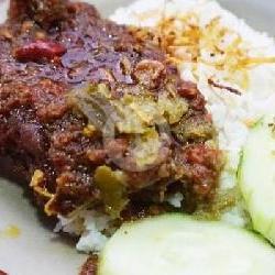 Ayam Penyet Bumbu Bebek   Nasi