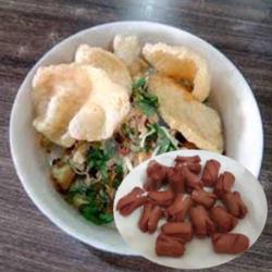 Bubur Ayam Sosis Goreng