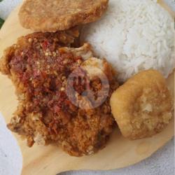 Paket Nasi Geprek Dada / Paha Atas