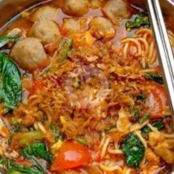 Mie Tek-tek Bakso Kuah Pedazz