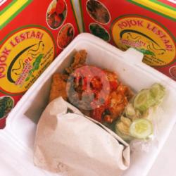 Paket Geprek  Nasi  Lalap Sambal