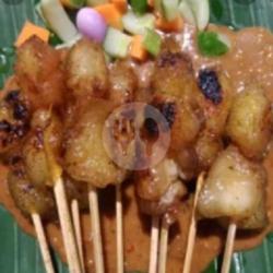 Nasi Sate Jando Sapi Bumbu Kacang