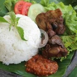 Nasi Ati Ampela Penyet