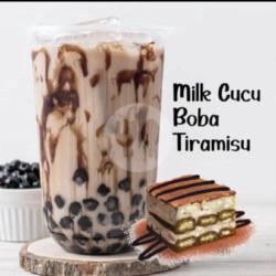 Milk Cucu Boba Tiramisu