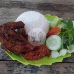 Nasi Ayam Bakar Dada